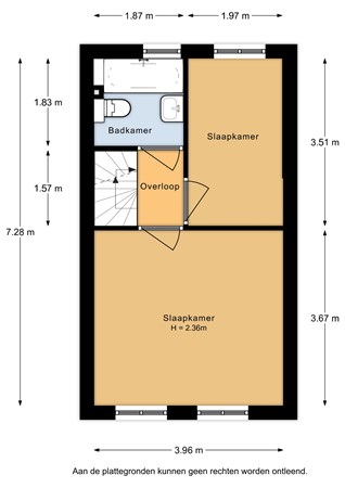 Floorplan - Anjelierstraat 10, 3551 AP Utrecht